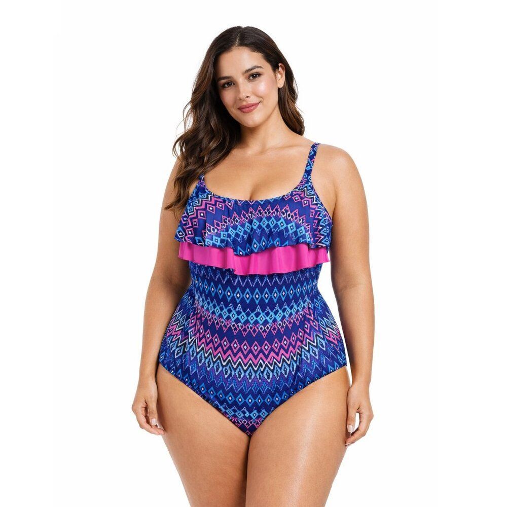 Kian D One Piece Swimsuit Size 4X NWOT